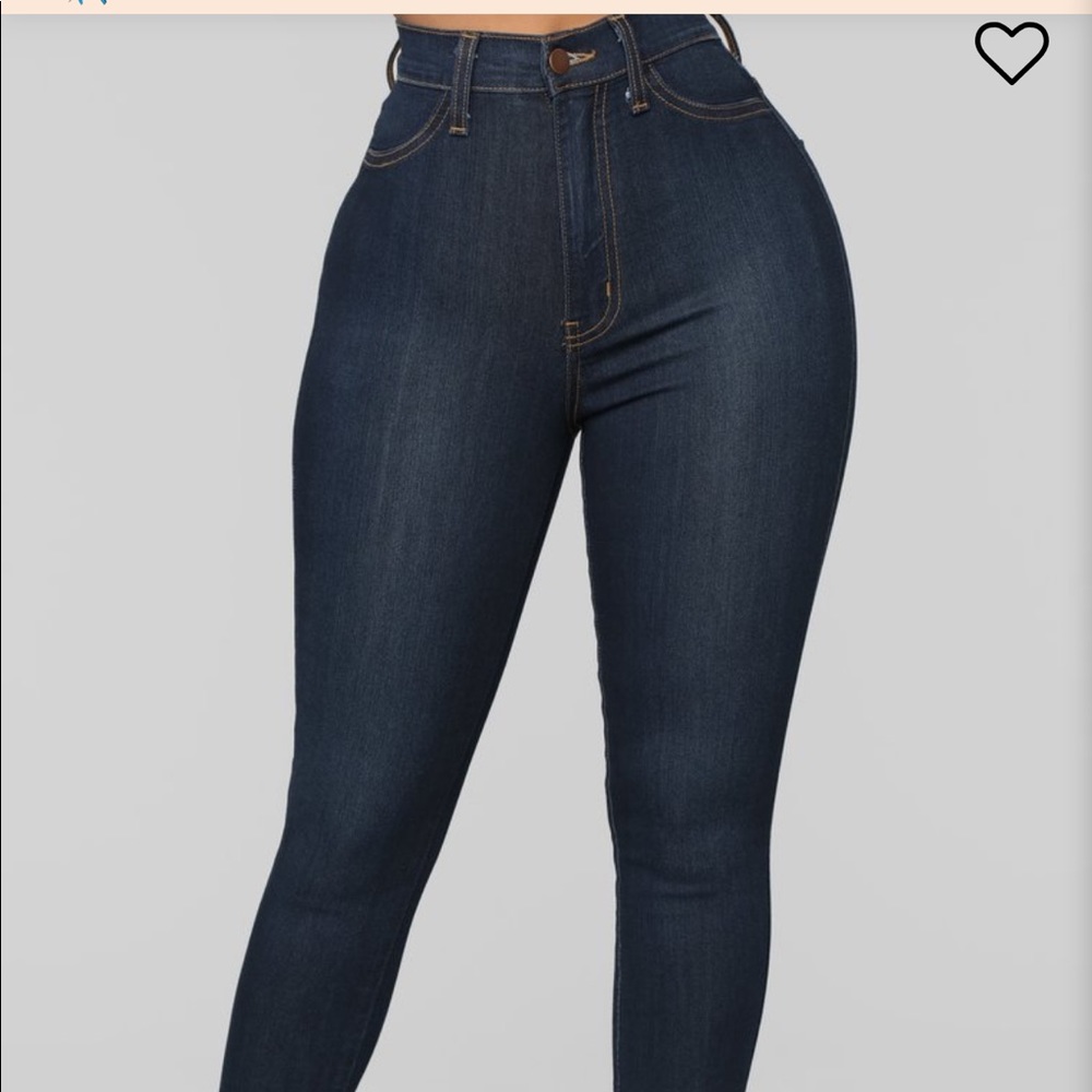 Classic high waist jean